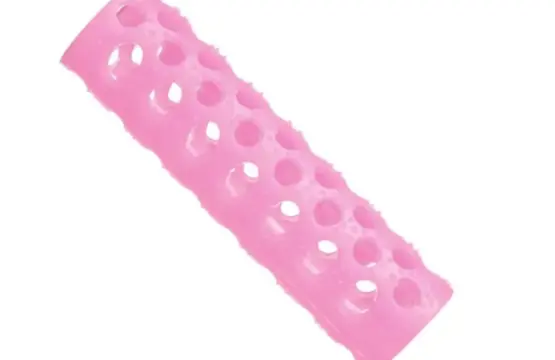 Eurostil Rulos De Plástico Rosas Nº0 12uds